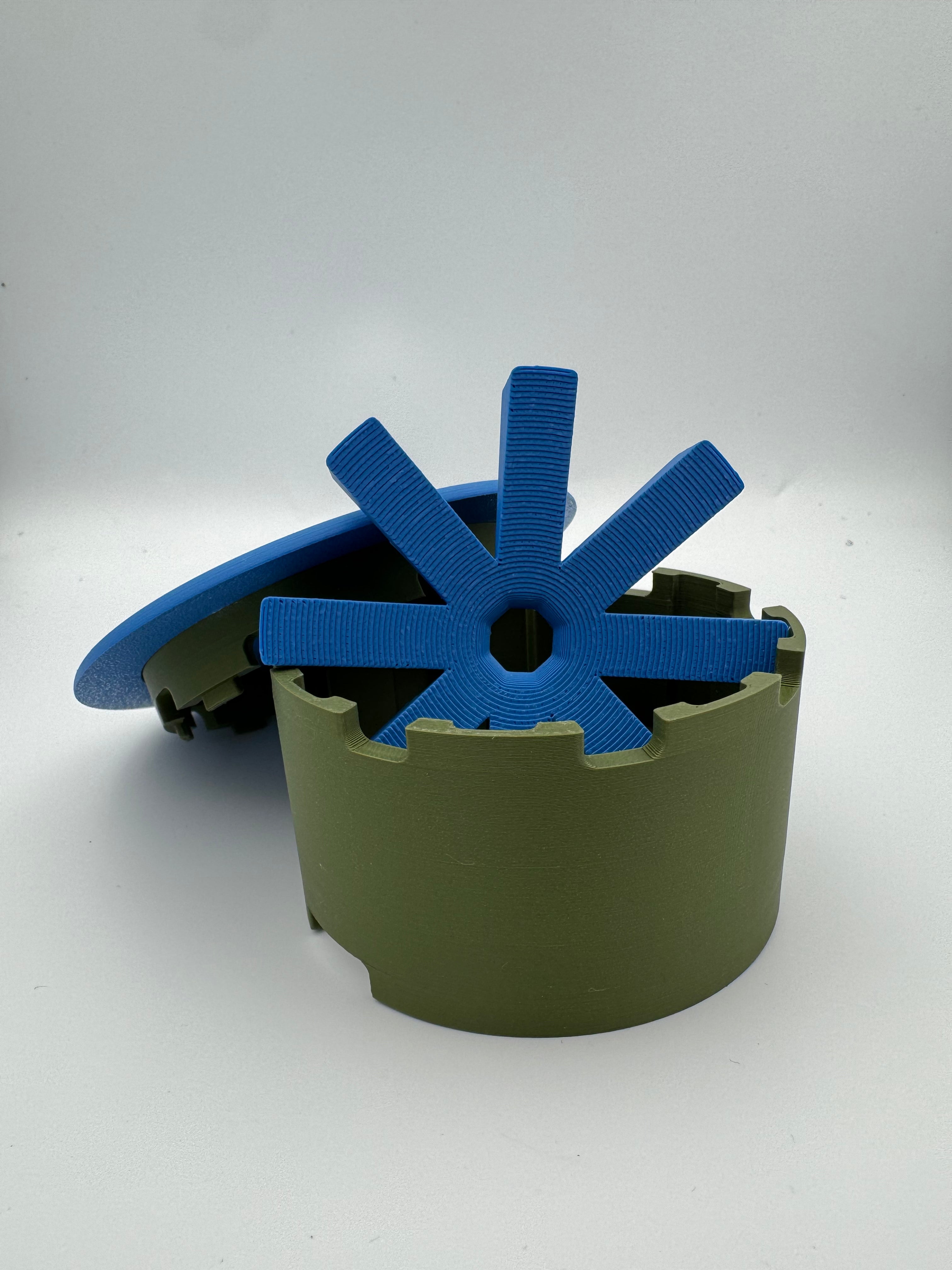 Tulou Steam House [Majestic Blue / Army Green]