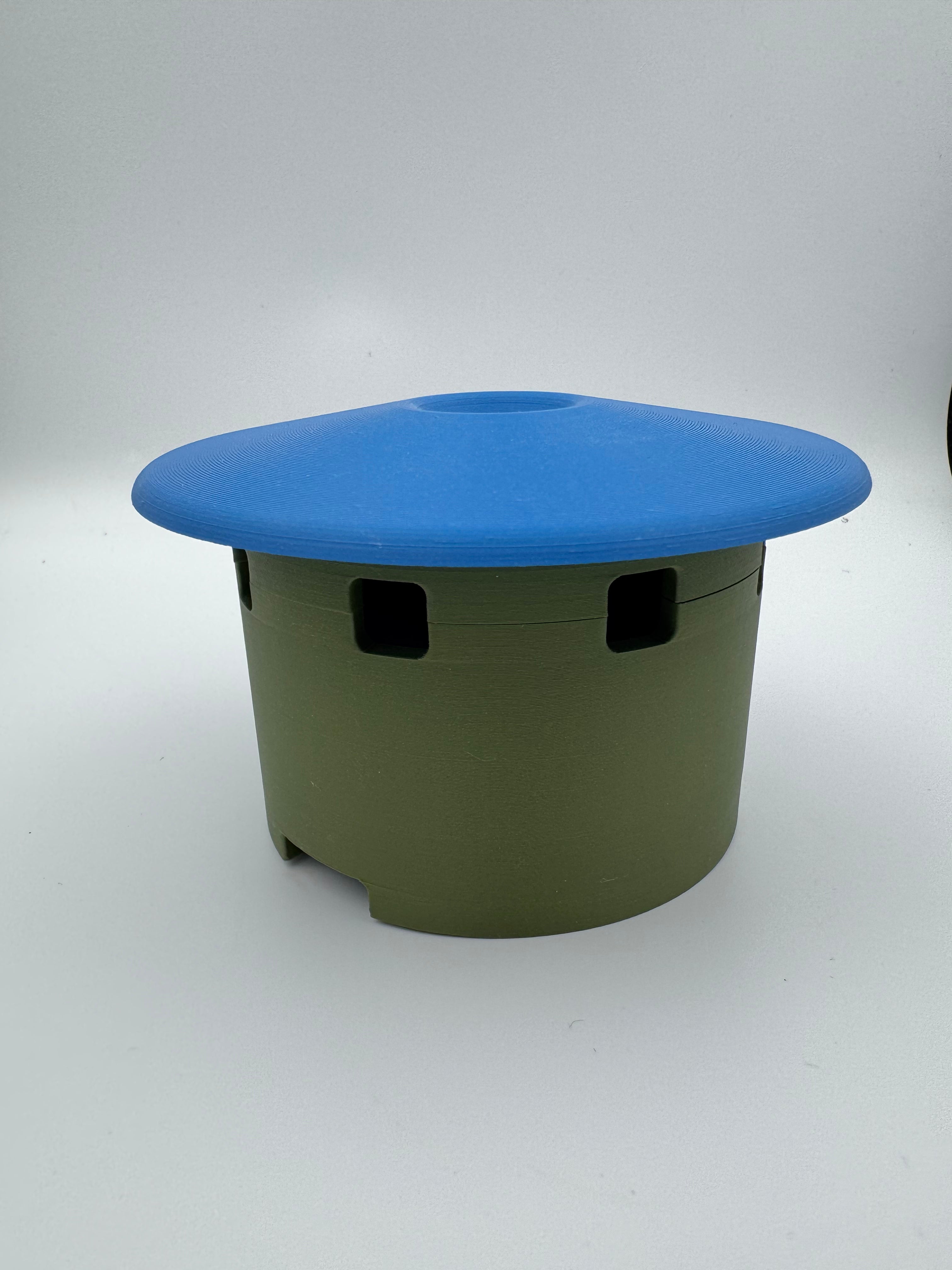 Tulou Steam House [Majestic Blue / Army Green]